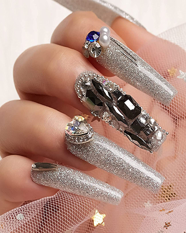 nail rhinestone glue gel