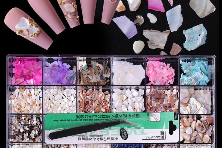 Seashell Nail Art Kit: Fix Chipping & Add Dimension